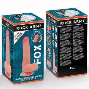 ROCKARMY - FLÃSSIGSILIKONFUCHS 19 CM -O- 3,2 CM